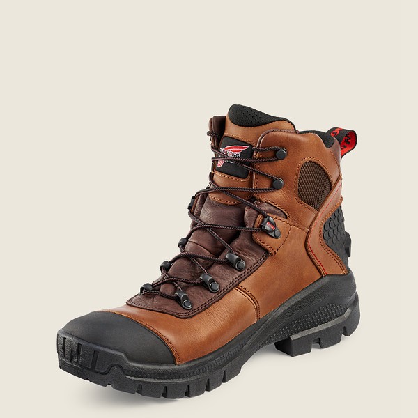 Bottes de Sécurité Red Wing - Crv™ - 6-Inch Waterproof Toe - Marron/Noir - Homme 265NKWDMS